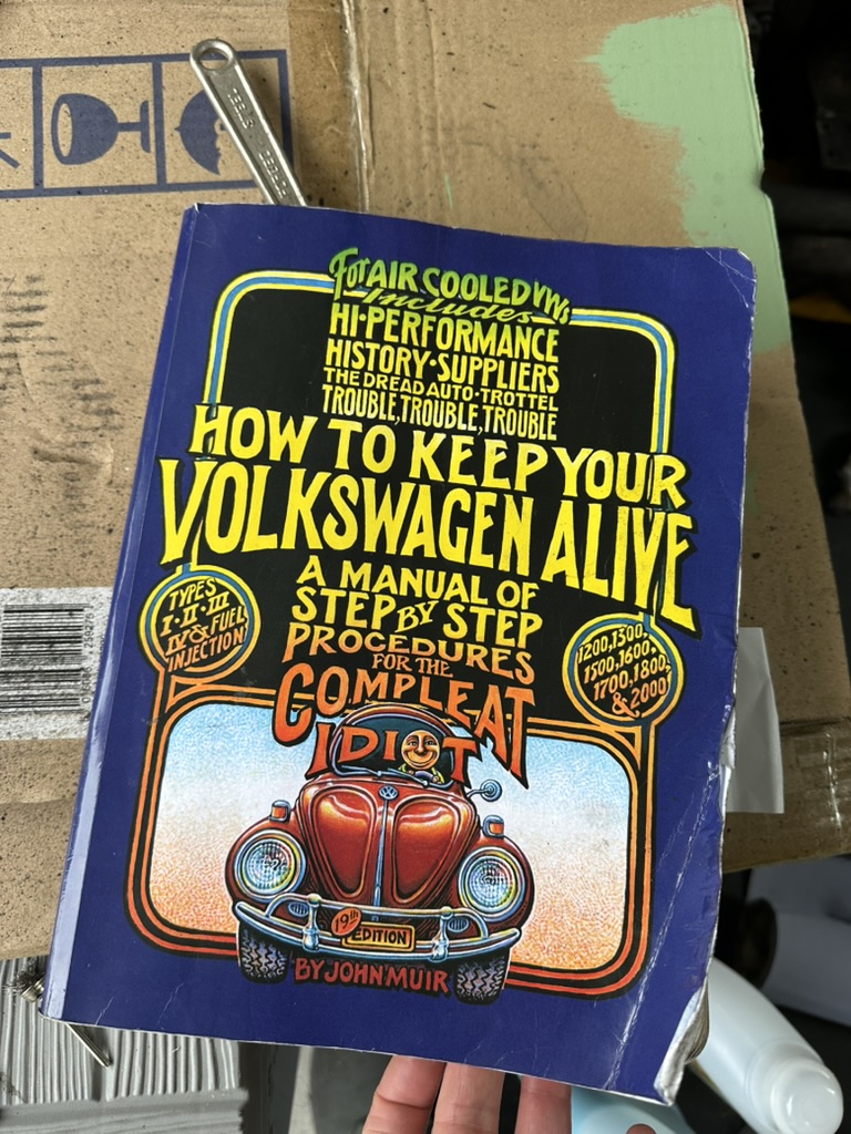 How to Keep Your Volkswagen Alive book - the bible