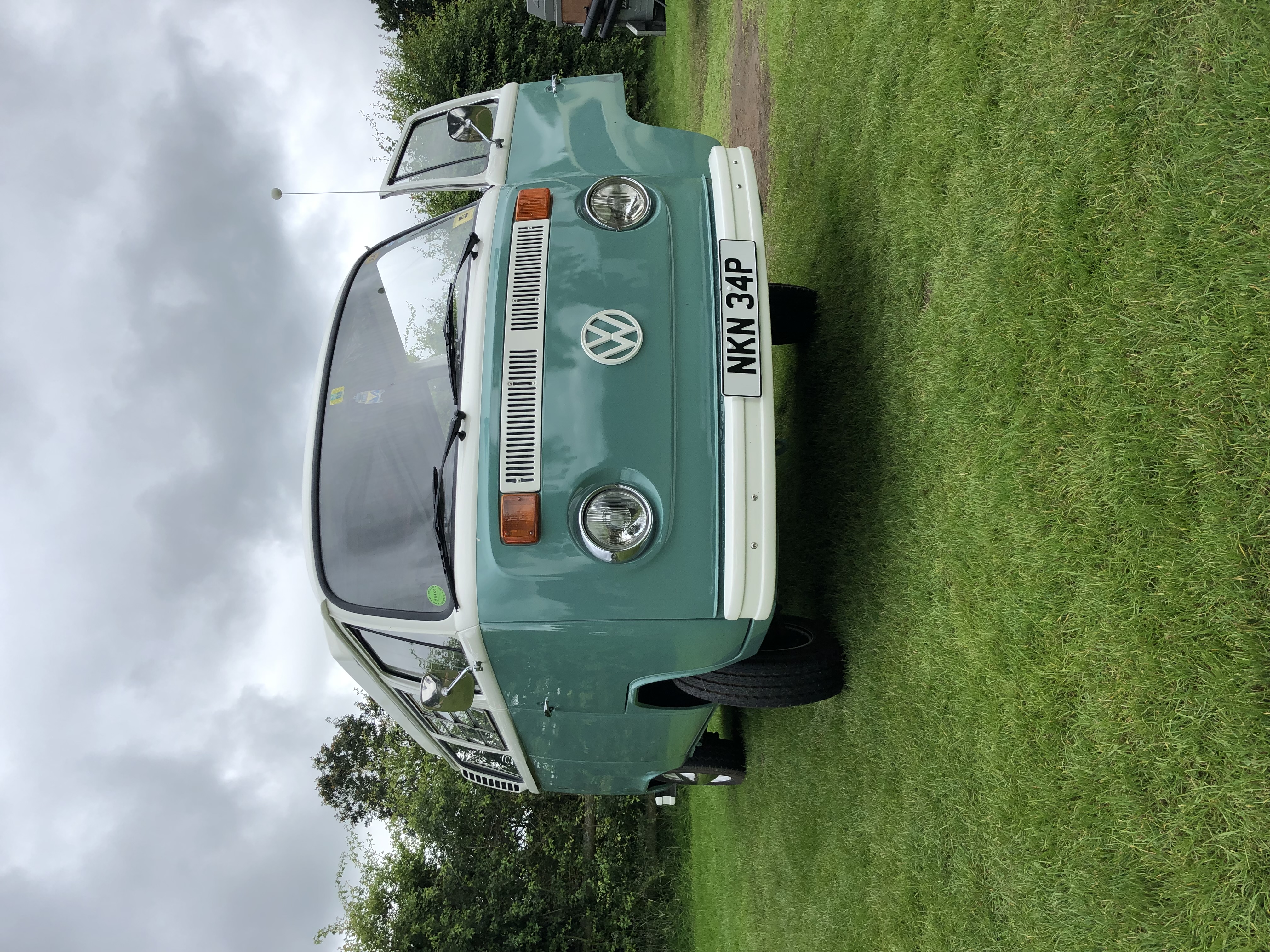 Jenny parked up in winter