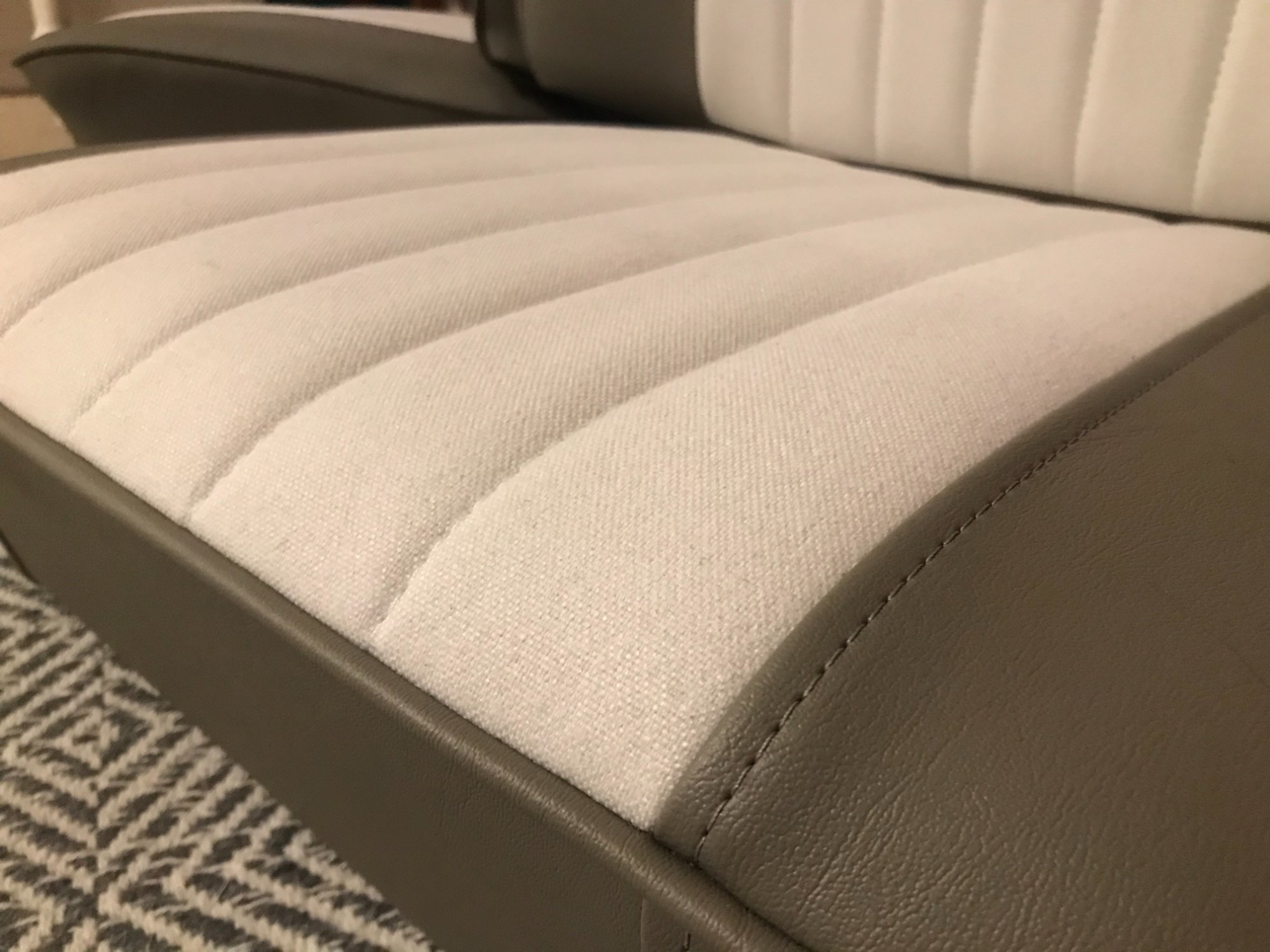 VW Bay Window interior restoration with new upholstery